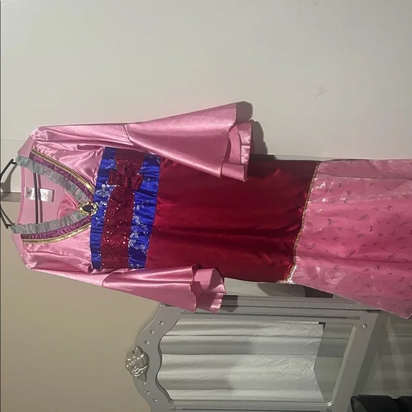 Disney Store Princess Mulan Costume Dress Sz 13 - Picture 2 of 3